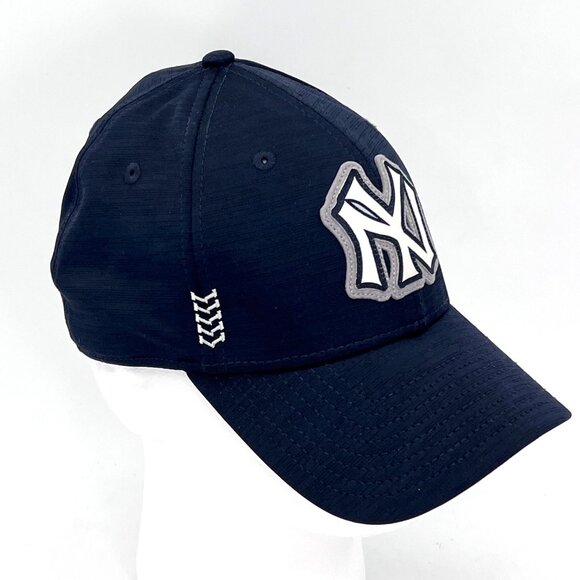 New York Yankees New Era Cooperstown Collection Cap Hat M/L Elastic Navy Blue - Picture 13 of 15